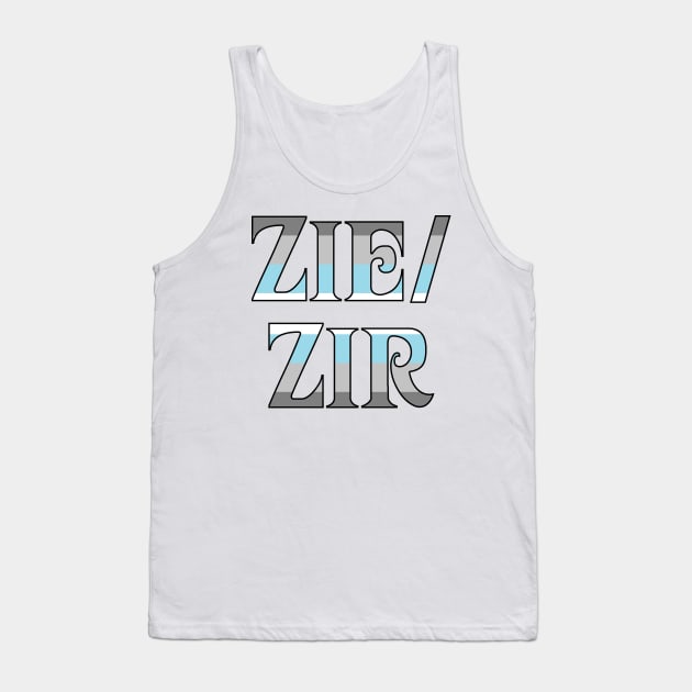 Demiboy Zie/Zir Tank Top by Optimysticals